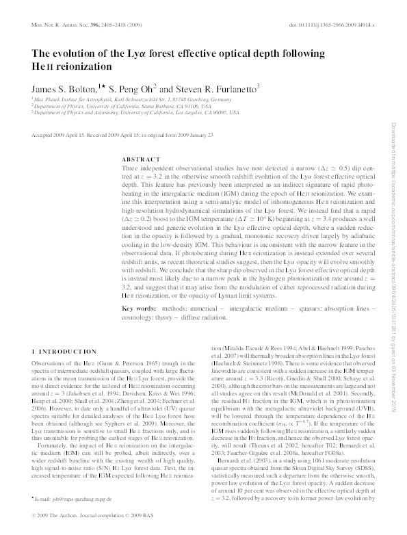 The evolution of the Lyman-alpha forest effective optical depth following HeII reionisation Thumbnail