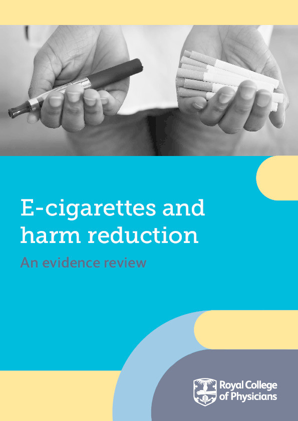 E-cigarettes and harm reduction: An evidence review Thumbnail