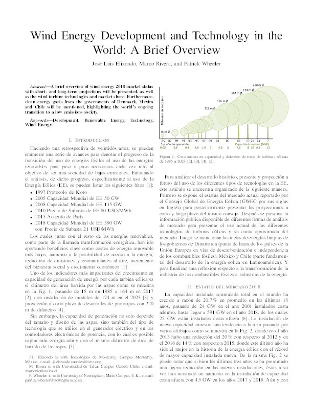 Wind Energy Development and Technology in the World: A Brief Overview Thumbnail