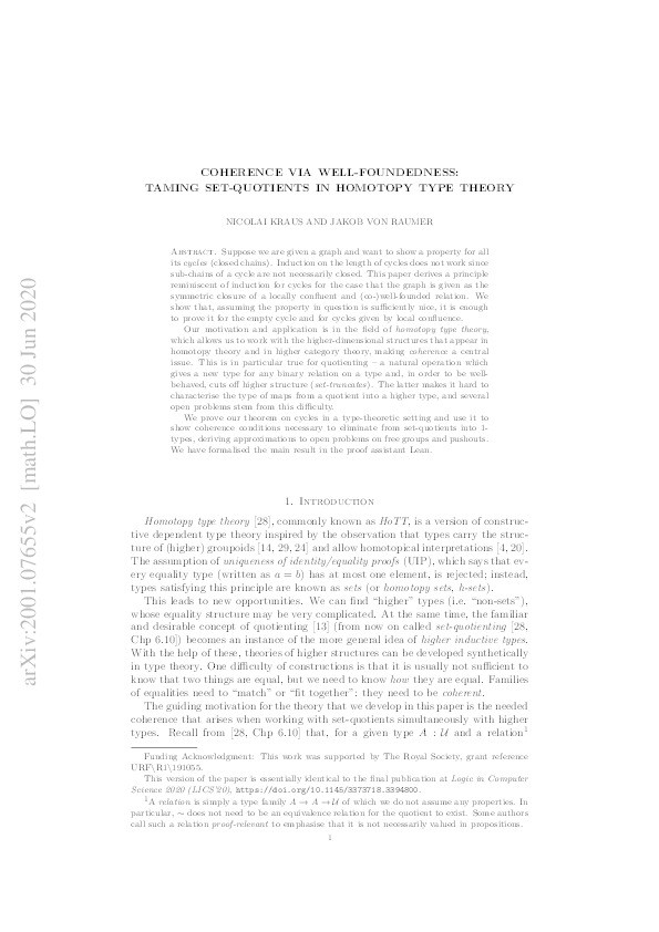 Coherence via Well-Foundedness: Taming Set-Quotients in Homotopy Type Theory Thumbnail