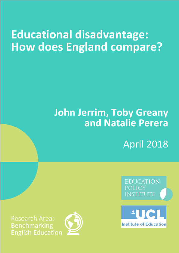 Educational disadvantage: How does England compare? Thumbnail