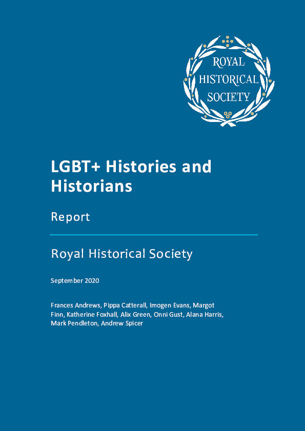 LGBT+ Histories and Historians: a report Thumbnail