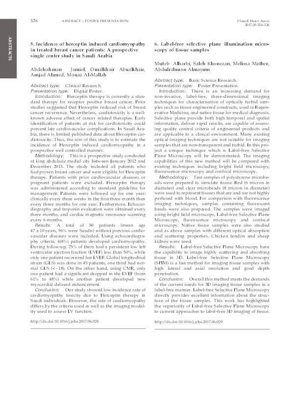 6. Label-free selective plane illumination microscopy of tissue samples Thumbnail