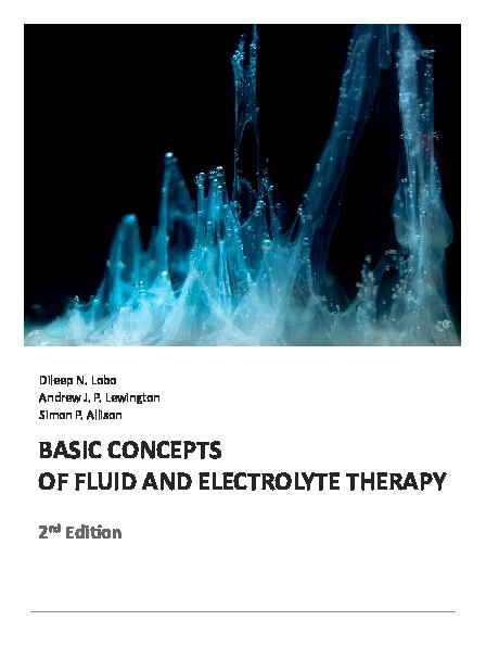 Basic concepts of fluid and electrolyte therapy Thumbnail