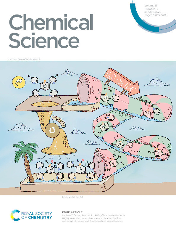 Highly selective, reversible water activation by P,N-cooperativity in pyridyl-functionalized phosphinines Thumbnail