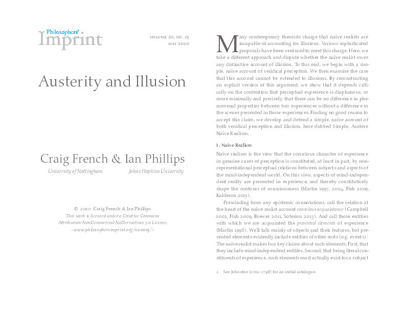 Austerity and Illusion Thumbnail