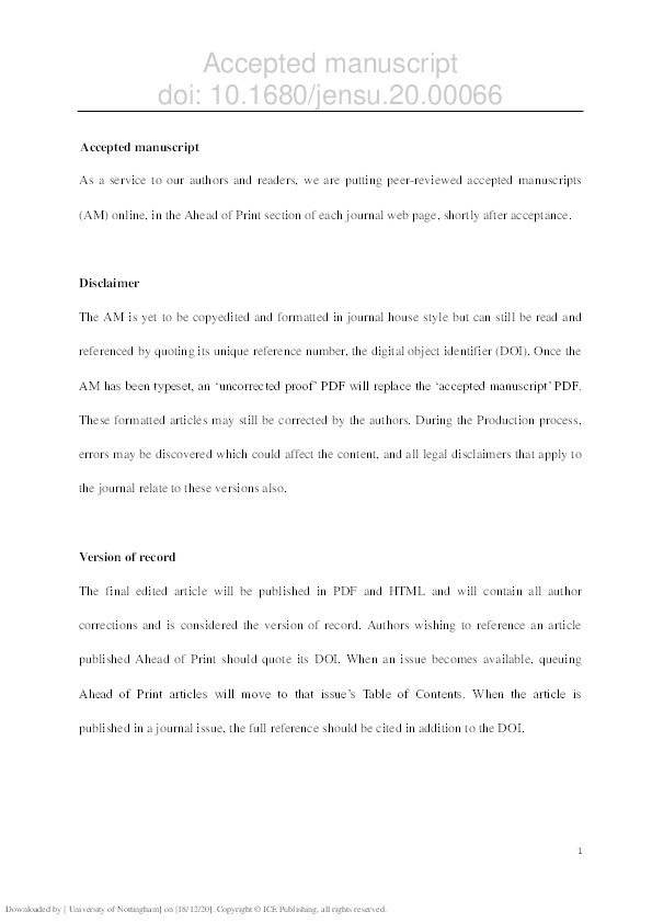 Investigating the impact of surroundings on a high-rise residential block's performance Thumbnail