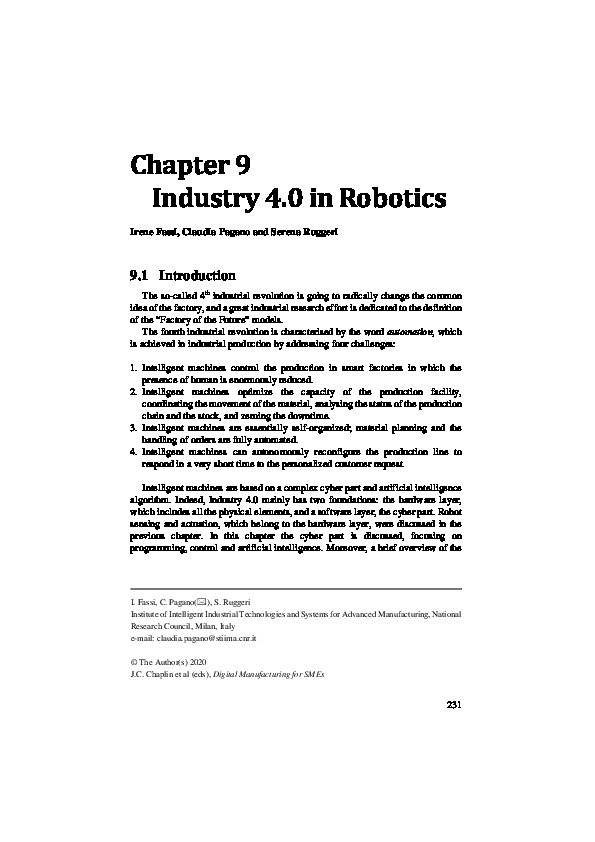 Industry 4.0 in Robotics Thumbnail