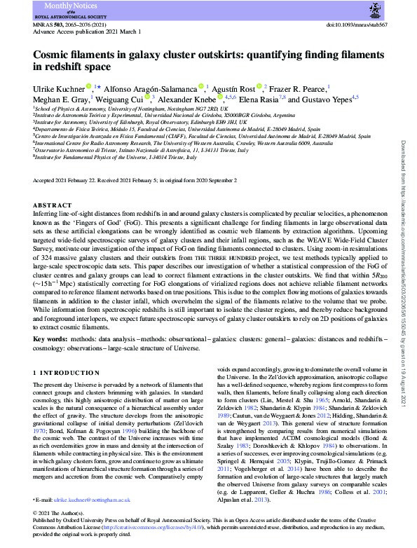 Cosmic filaments in galaxy cluster outskirts: quantifying finding filaments in redshift space Thumbnail