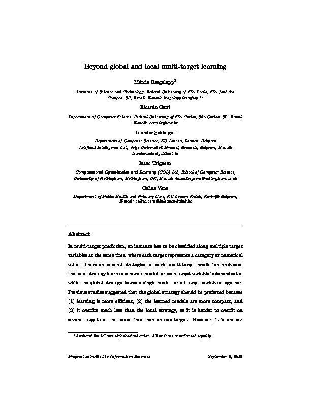Beyond global and local multi-target learning Thumbnail