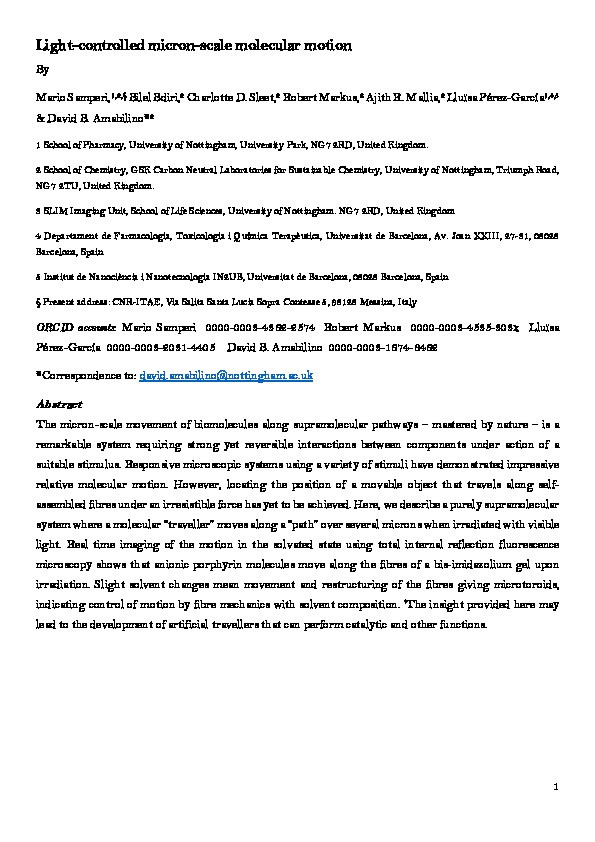 Light-controlled micron-scale molecular motion Thumbnail