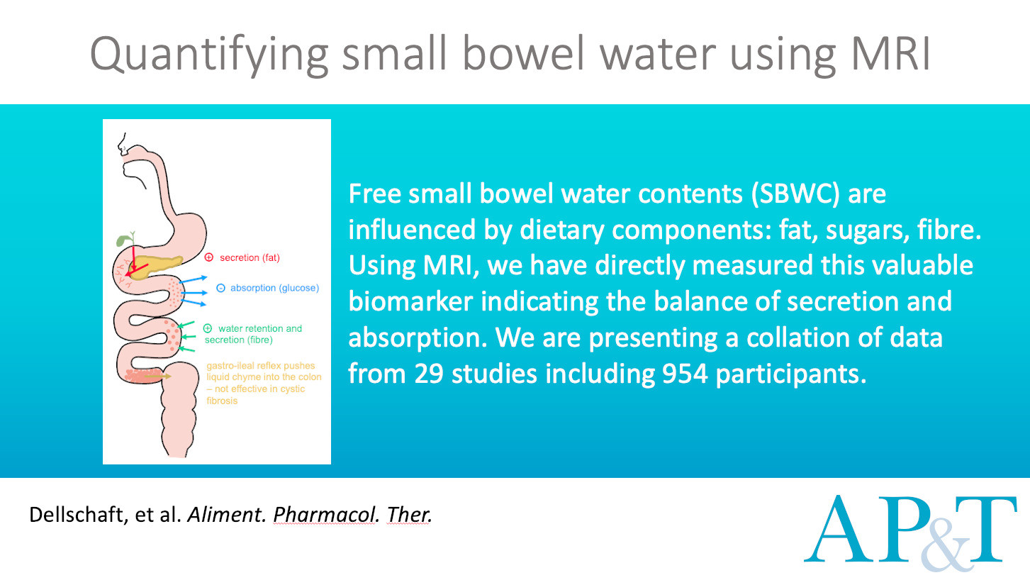 Small bowel water content assessed by MRI in health and disease: a collation of single-centre studies Thumbnail