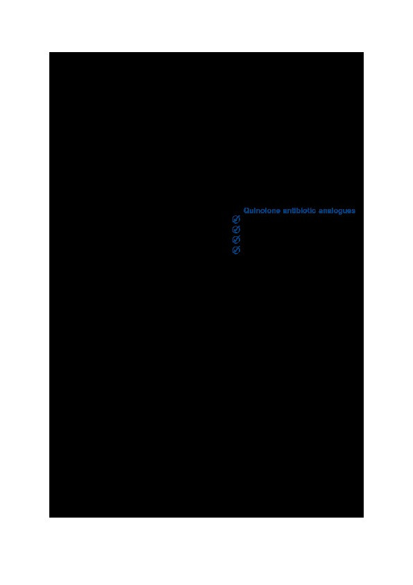 Synthesis of Quinolone Antibiotic Analogues: A Multistep Synthetic Chemistry Experiment for Undergraduates Thumbnail