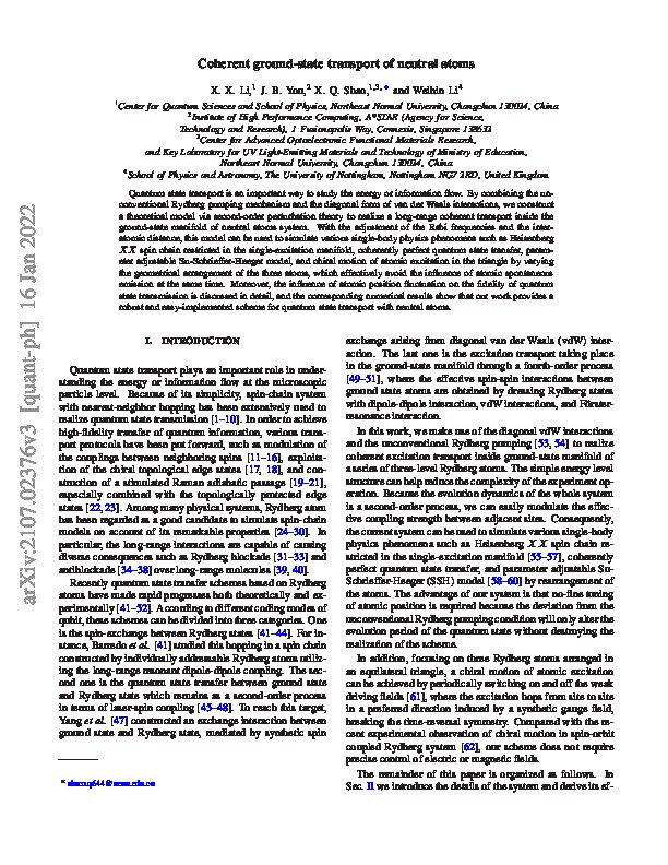 Coherent ground-state transport of neutral atoms Thumbnail