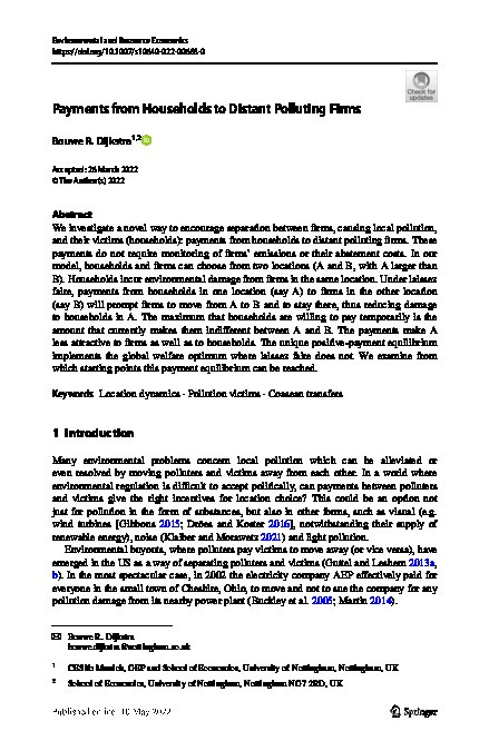 Payments from Households to Distant Polluting Firms Thumbnail
