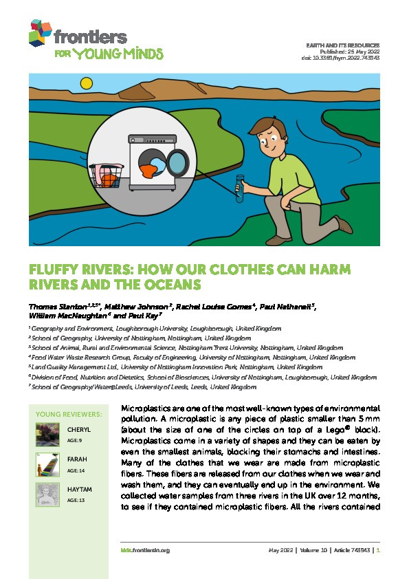 Fluffy Rivers: How Our Clothes Can Harm Rivers and The Oceans Thumbnail