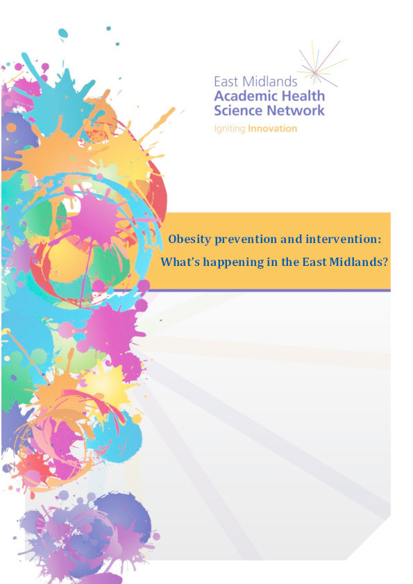 Obesity prevention and intervention: what's happening in the East Midlands? Thumbnail