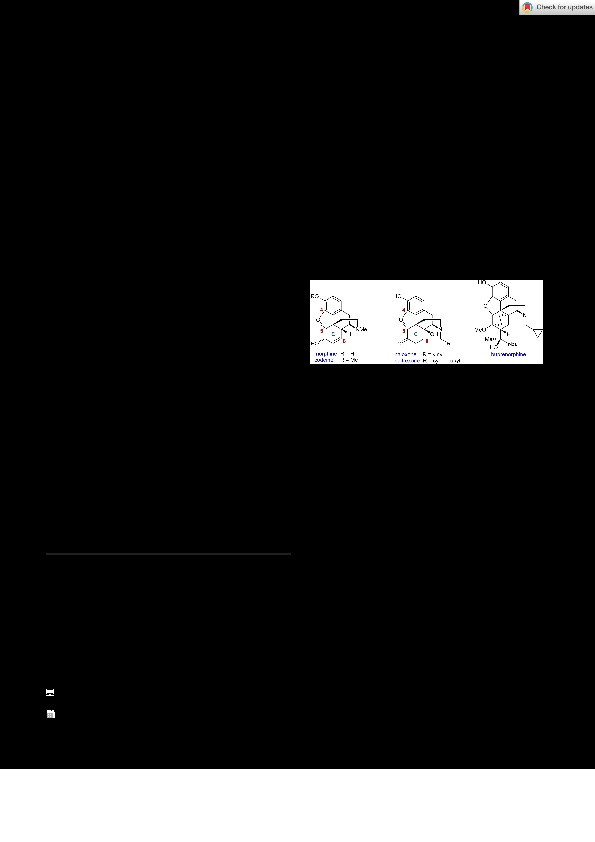 Synthesis of New Morphinan Opioids by TBADT‐Catalyzed Photochemical Functionalization at the Carbon Skeleton Thumbnail