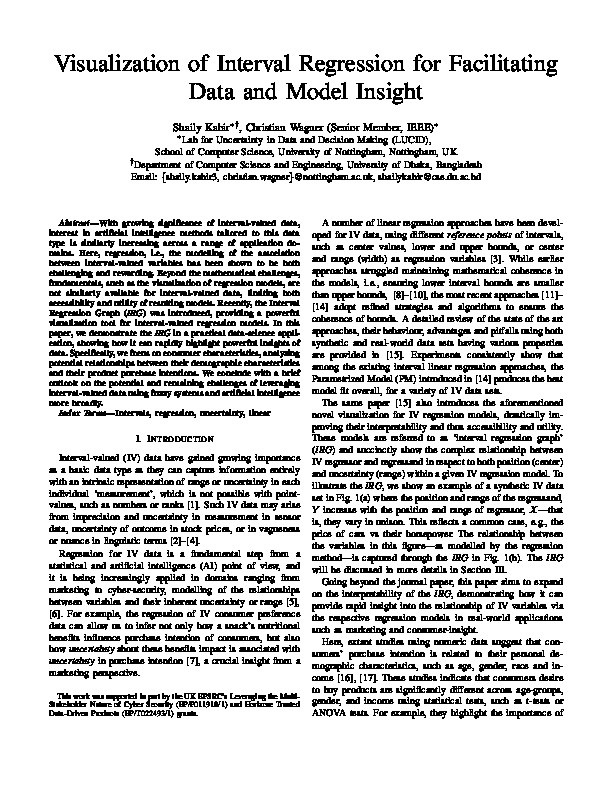 Visualization of Interval Regression for Facilitating Data and Model Insight Thumbnail