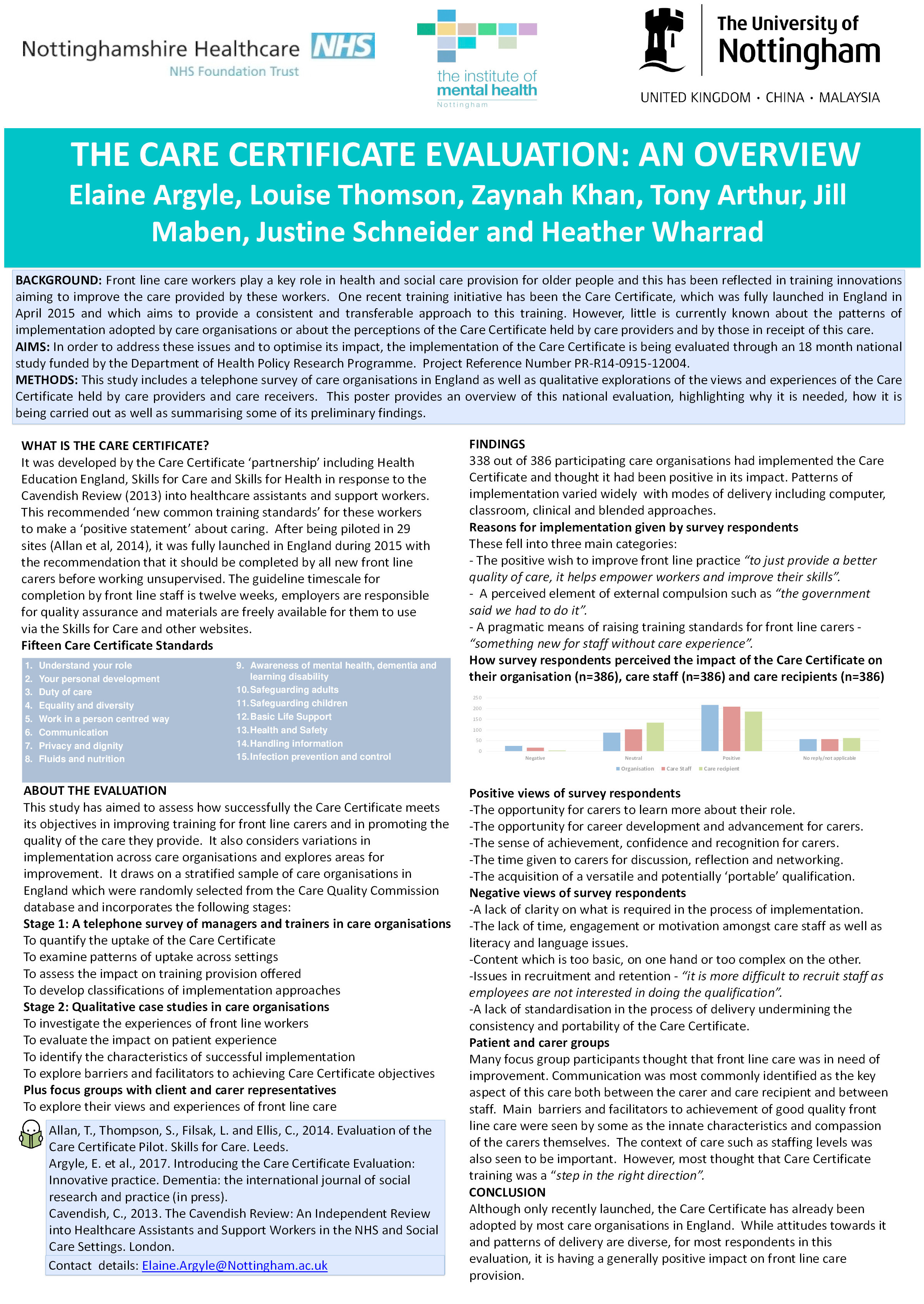 The Care Certificate Evaluation: an overview Thumbnail